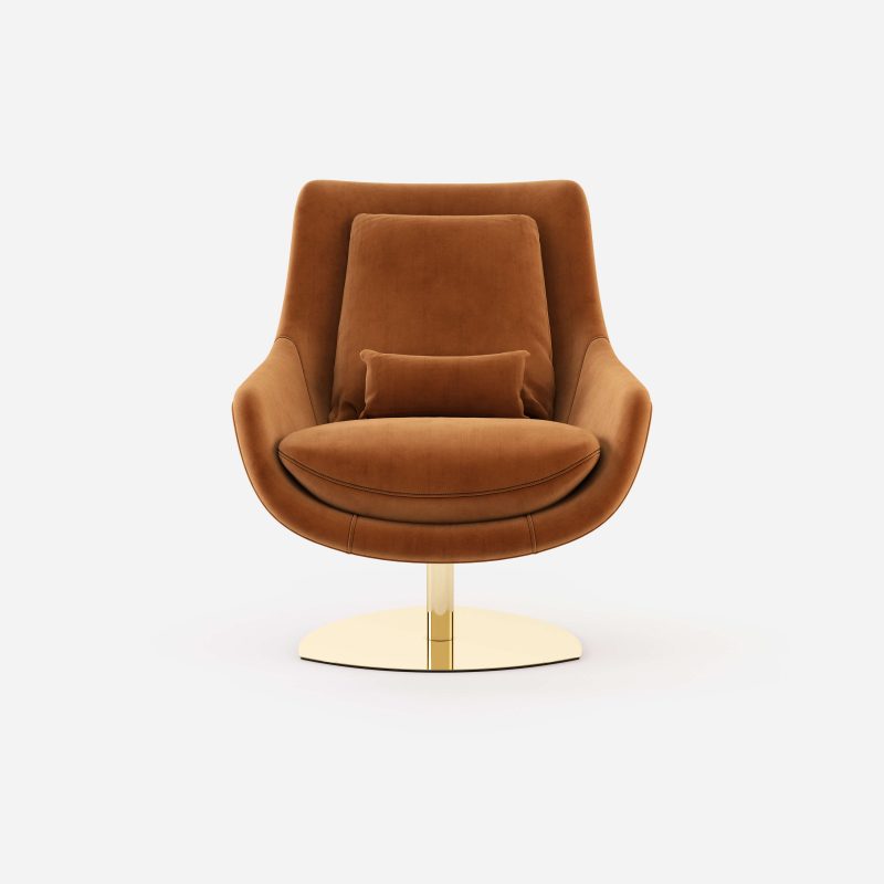 Elba-armchair-cotton-velvet-upholstered-furniture-living-room-interior-design-domkapa-Gold-stainless-steel-1